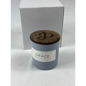 Mary & Martha A Place of Grace Raspberry Citrus Soy Wax Candle 6oz J2038 Blue
